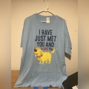 Disney Doug Dog Shirt Blue Sz XL NWT